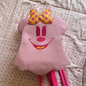 Loungefly Glow in the dark Ghost Minnie backpack